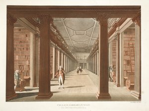 Biblioteca del Colegio, Dublín, 1793 de James Malton